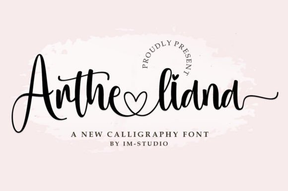 Artheliana: A Versatile Handwritten Font for Elegance and Creativity