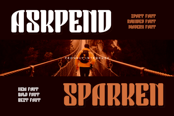 Askpend Sparken: A Bold and Authentic Serif Font for Modern Branding