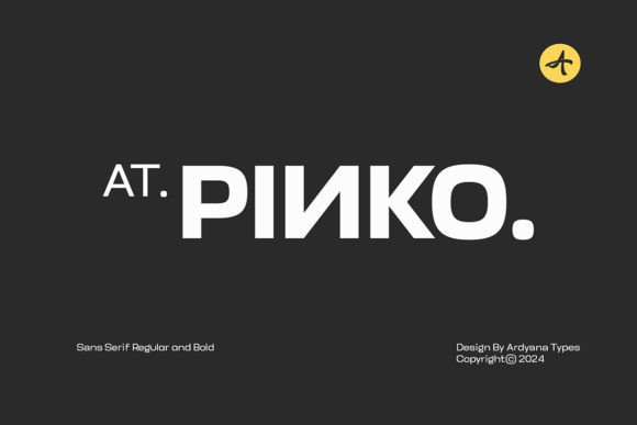 At Pinko: A Bold, Versatile Font for Modern Design