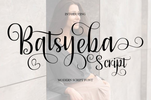 Batsyeba: A Feminine Script Font for Modern Design Needs