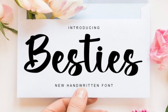 Besties: The Handwritten Font That Adds a Personal Touch to Your Designs