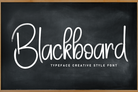 Blackboard: A Timeless Script Font for Elegant Design