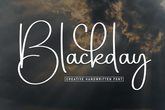 Blackday: The Elegant Script Font for Stylish Design Projects