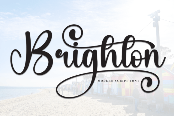 Brighton Font: Elegance in Every Curve