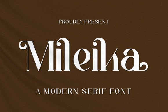 Mileika: A Premium Serif Font for Sophisticated Design