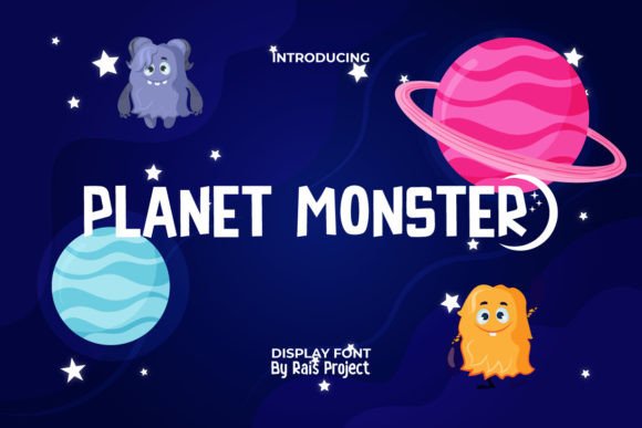Planet Monster: A Bold Typography Choice for Creative Projects