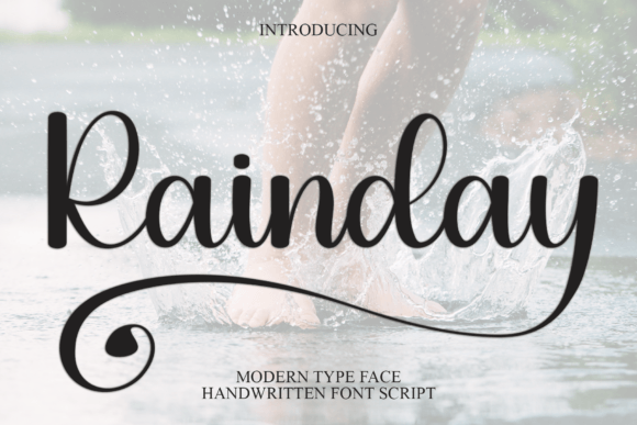 Rainday: The Timeless Handwritten Font That Elevates Your Designs