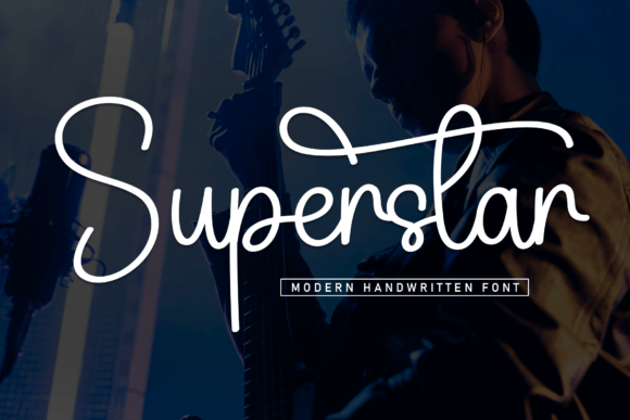 Superstar: A Timeless Script Font for Elegance and Style